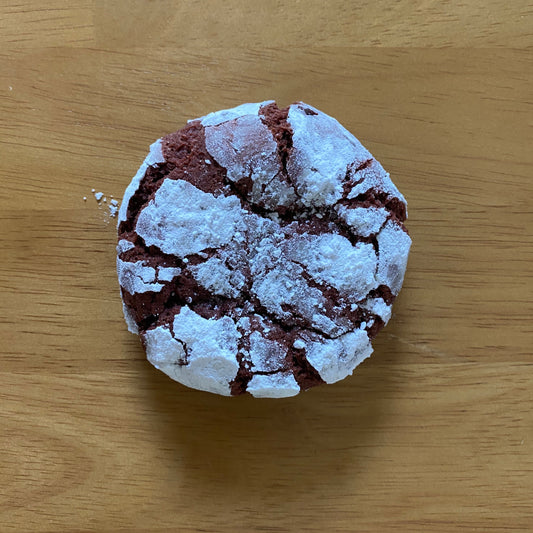 Local Pick Up ONLY Large Red Velvet Crinkle Cookie